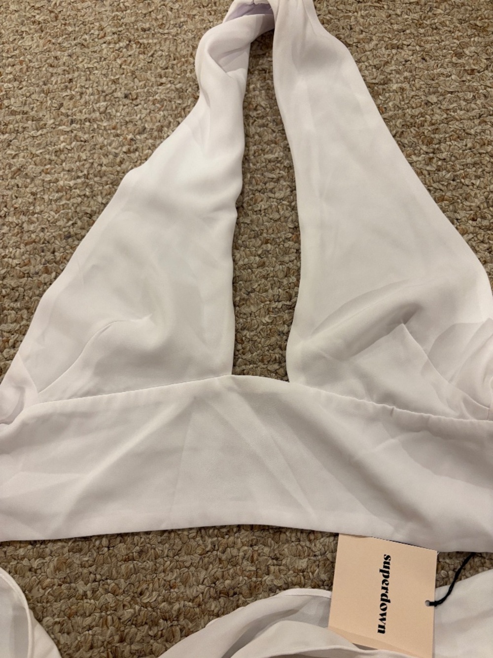 Superdown (Revolve) NWT white halter